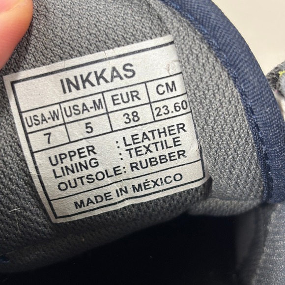 Inkkas Womens Colorful Floral Cat Print Suede Canvas Sneakers Size 7 - Picture 10 of 11